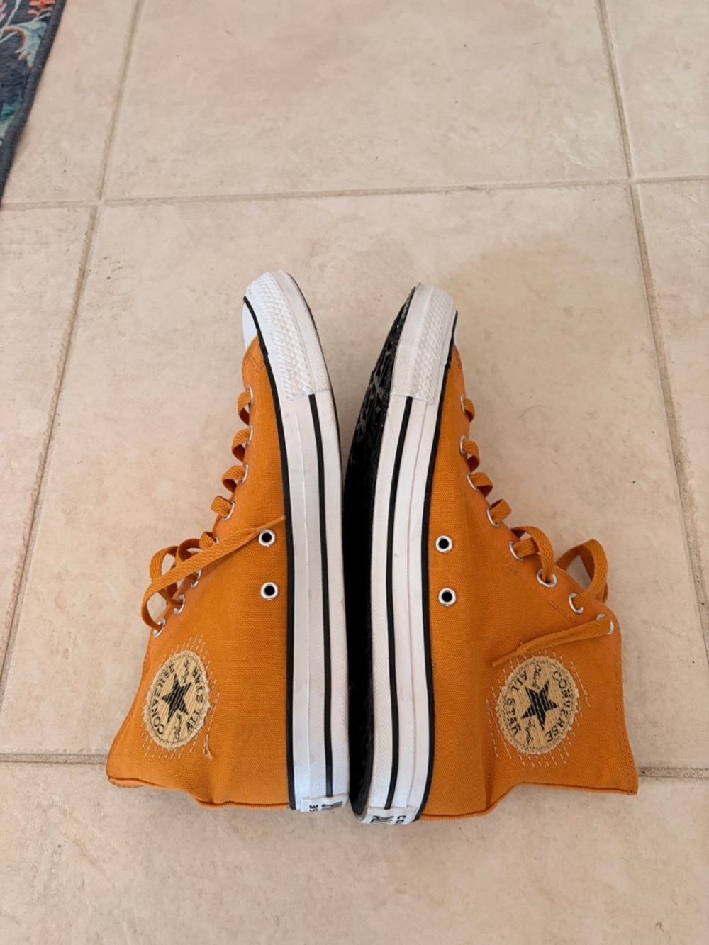 Like NEW Converse Chuck Taylor All Star Sneakers. Mustard Yellow | M8.5/W10 - Picture 12 of 12